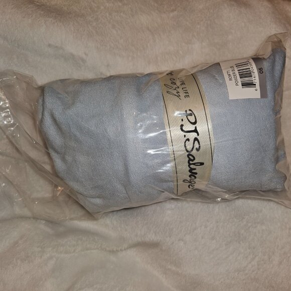 NEW in package P.J. Salvage powder blue towel wrap - Picture 5 of 7